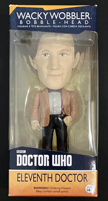 Doctor Who Eleventh Doctor Funko Wacky Wobbler Bobble Head Figure BBC Brand New