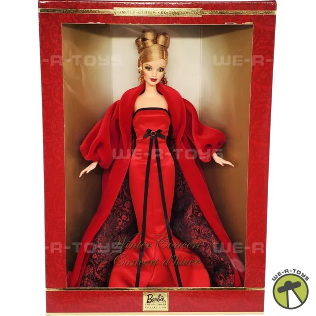 Winter Concert Barbie Doll Limited Edition 2002 Mattel No. 53374 NRFB