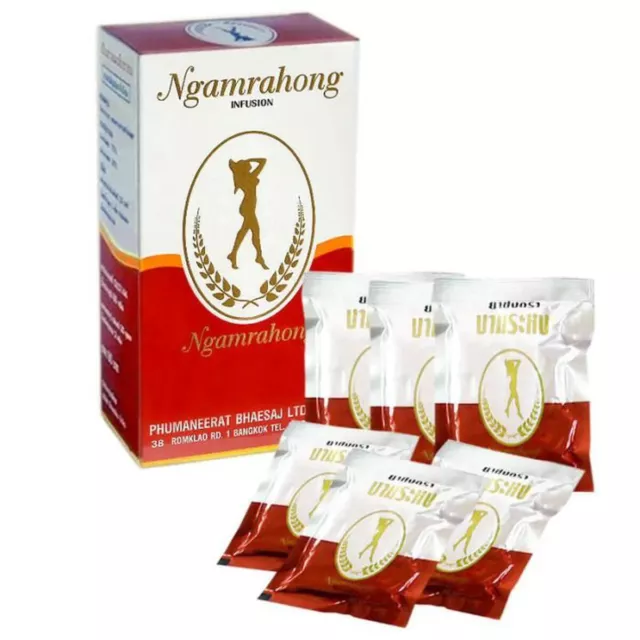 Minceur naturelle Régime Ngamrahong THÉ. 30 sachets de thé tisane