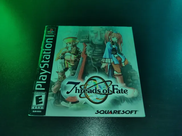 Manual - Notice Booklet Mode d'emploi Manuel - Threads Of Fate US (NTSC) - PS1