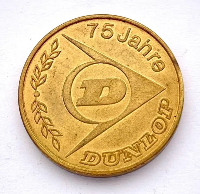 75 Jahre Dunlop / LKW und Bus Reifen / Medaille