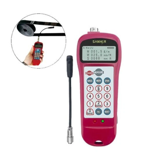 U-508 Ultrasonic Belt Tension Meter 10~5000Hz Acoustic Belt Tensiometer 99900N