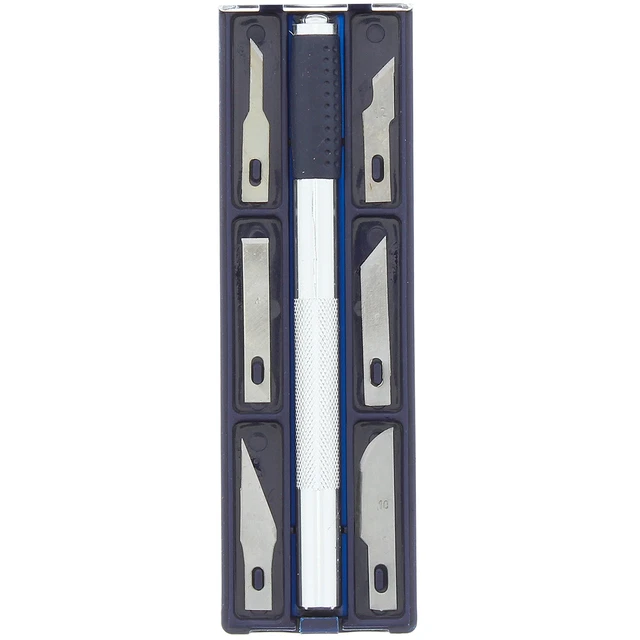 Couteau de Precision à système aimanté Scalpel Kit Coffret Lames Bistouri Cutter