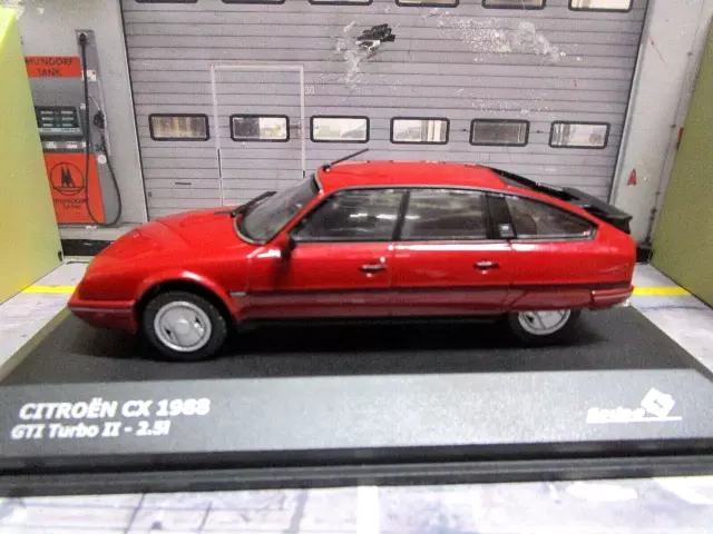 CITROEN CX GTI 2400 Turbo II MK2 1988 red rot met. S4311702 Solido 1:43