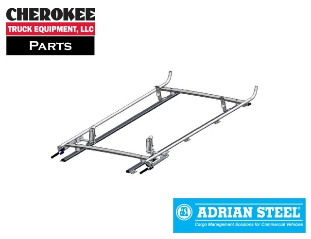 Adrian Steel 63-TCL19, Dual Sided Grip Lock Ladder Rack, Transit Connect, 120" Adrian Steel 63-TCL19, Dual Sided Grip Lock Ladder Rack, Transit Connect, 120"