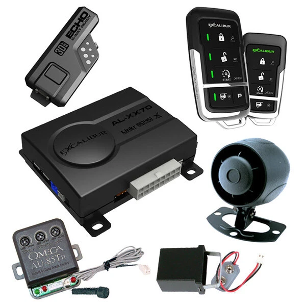 Excalibur 5-Button 2-Way Security/Keyless Entry - Range 3000 ft Data Start Up...