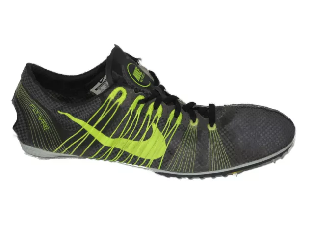 Nike Zoom Victory Mens Track Shoes Spikes USA Men 11  Eur 45 Charcoal Lime $120