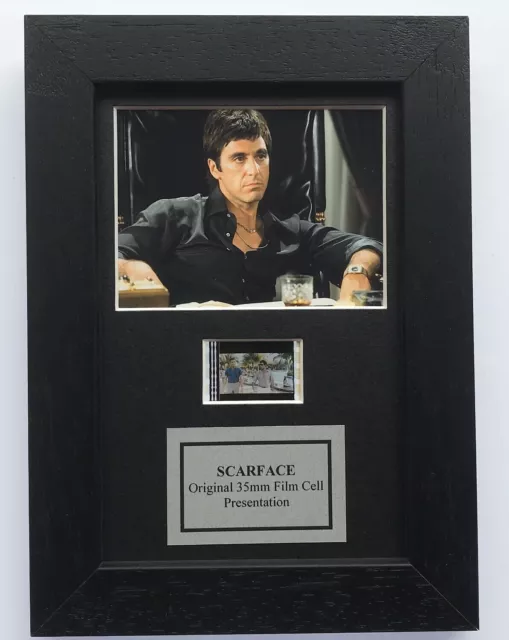 SCARFACE Original 35mm Film Cell Memorabilia Mini Mount*