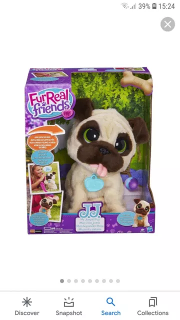 Furreal Friends JJ My Jumping Pug Pet Toy. Brand new item