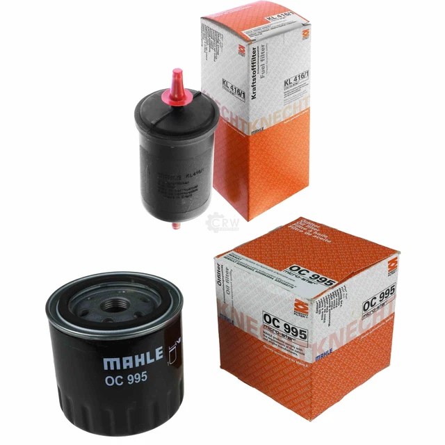 MAHLE Set Filtri Per Auto – Filtro Olio, Aria E Carburante – Kit Ricambio Originale Per Manutenzione