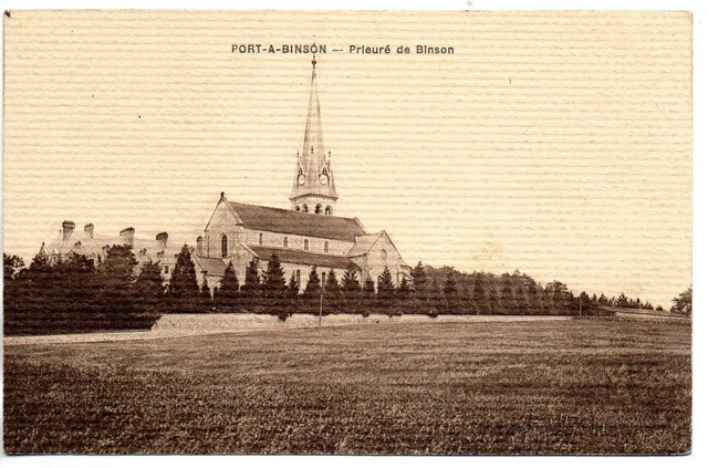 PORT A BINSON - Marne - CPA 51 - le Prieuré de Binson 4