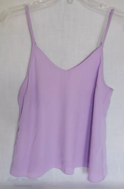 Asos ~ Asos Designs Ultimate Cami W/Lining & V-Neck ~ Lilac Purple ~ Size 6 Euc