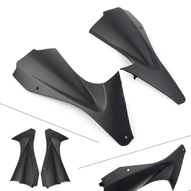 2x Gas Fuel Tank Side Cover Fairing Panel Cowl Trim for Yamaha YZF R6 2006- 2007