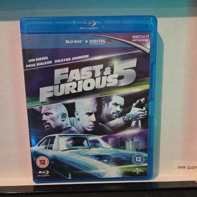 FAST AND FURIOUS Five - Rio Heist (Blu-ray, 2013) £2.81 - PicClick UK