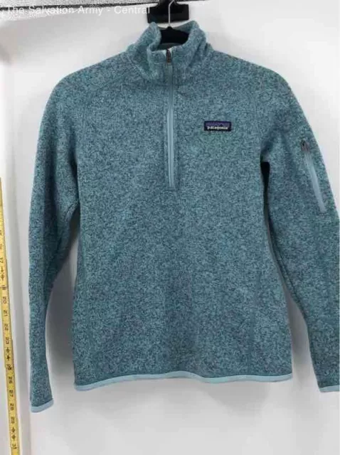 Patagonia Womens Blue Better Sweater 1/2 Zip Pullover Jacket Size Small