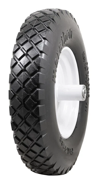 Marathon Universal Fit 8 in.   D X 15.5 in.   D 500 lb. cap. Centered Wheelbarro