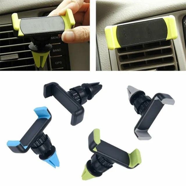 Universal 360° Rotating Car Air Vent Mount Cradle Holder For Mobile Phone