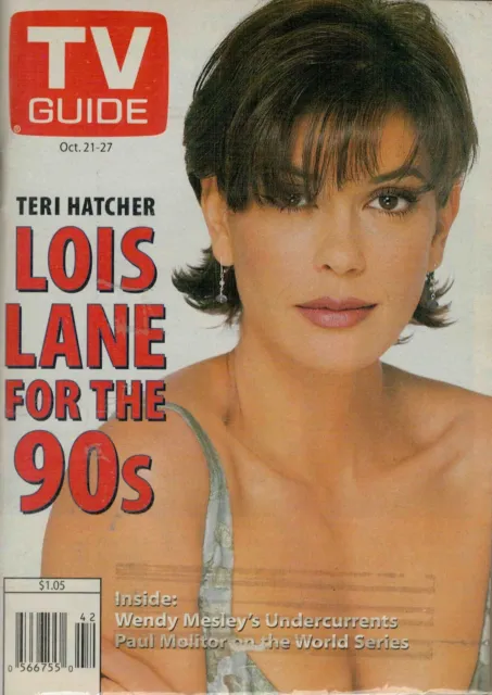 TV GUIDE Toronto Edition - LOIS & CLARK / TERI HATCHER / DEAN CAIN - Oct 1995