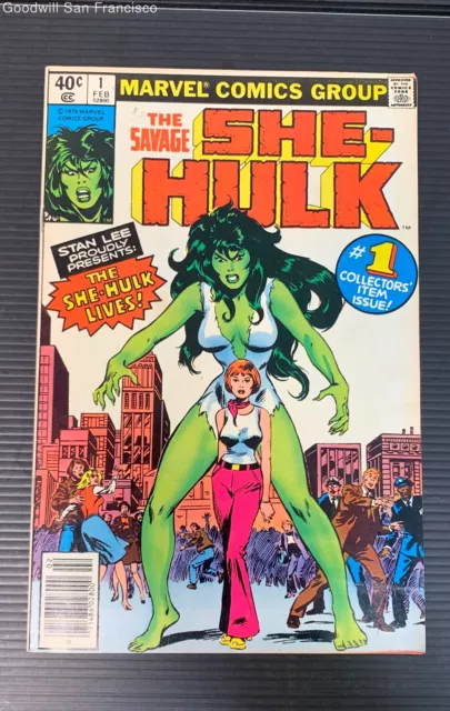 Marvel Bronze Age The Savage She-Hulk #1 1st Appearance Jennifer Walters Buscema