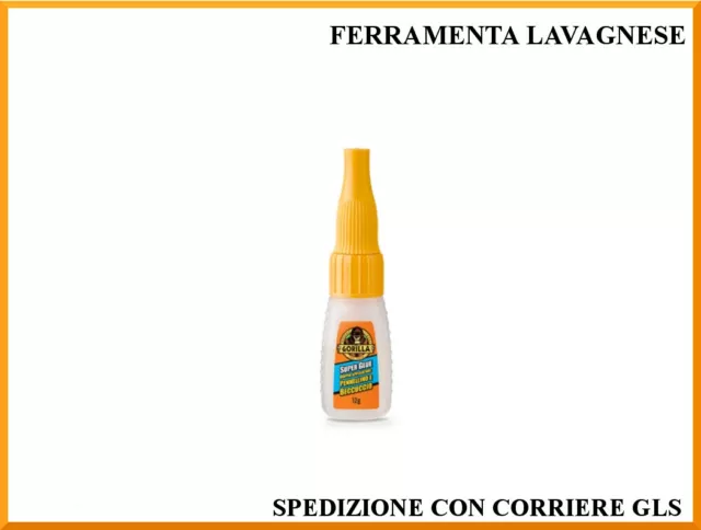 Colle Gorilla Glue Super- Glue Petite Brosse Et Bec Tenue Extrême Qualité USA