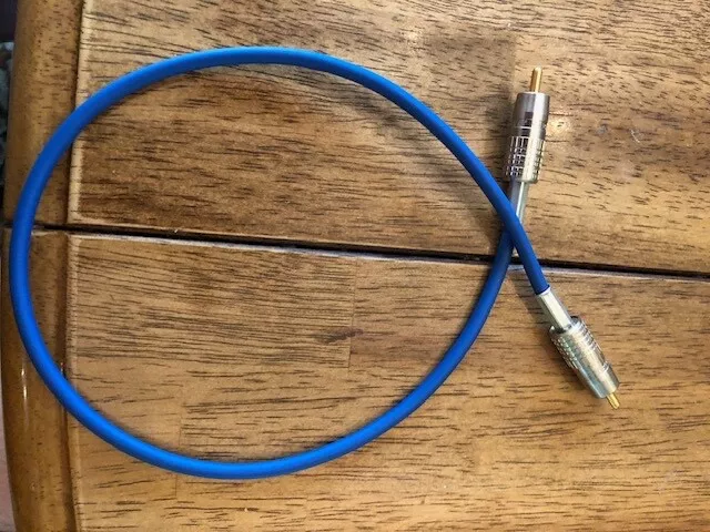 Mogami 2964 Digital Coaxial Cable 75 Ohm S/PDIF | Canare Gold RCA | HiFi - 1.64