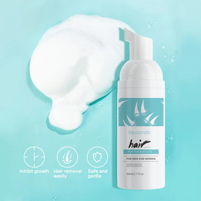 50 ml crema limpia para el cabello sin residuos efectiva depilatoria facial suave