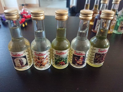 Berger 5 mignonnettes liqueur hohmann 