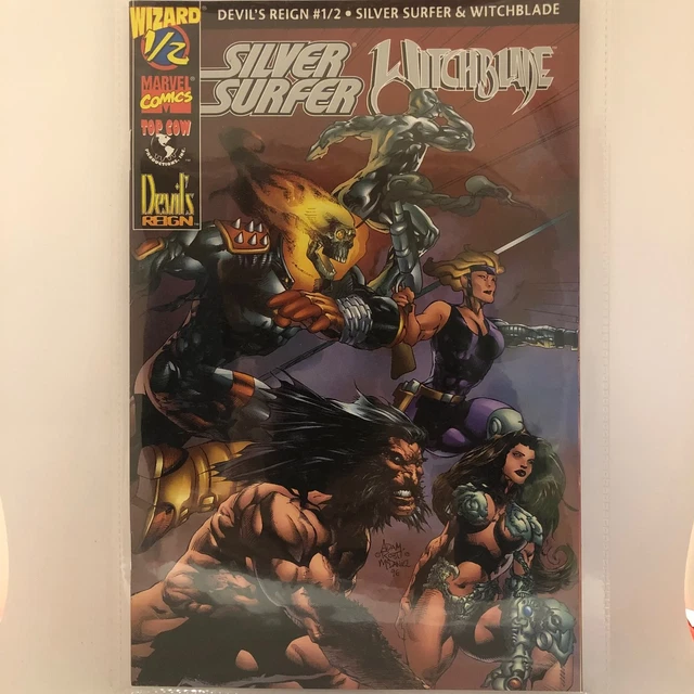 Devil's Reign: Silver Surfer / Witchblade #½B - COA - NM