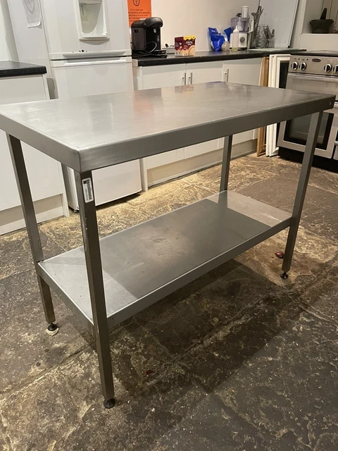 commercial stainless steel table used