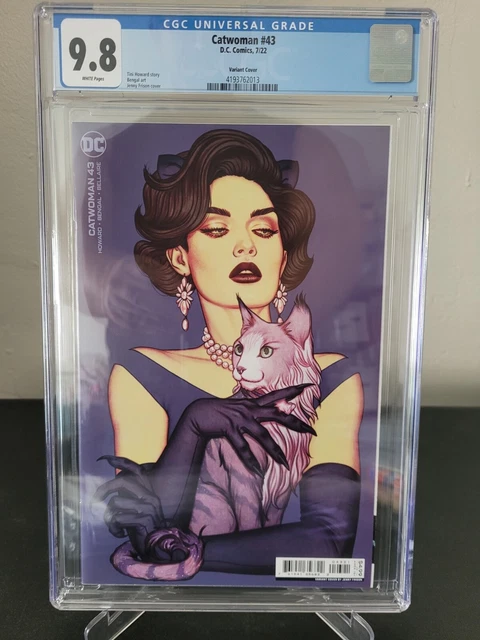 Catwoman #43 Cgc 9.8 Graded 2022 Dc Comics Jenny Frison Variant Cover Art
