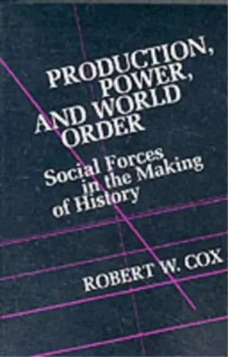 Robert Cox Production Power and World Order (Poche)