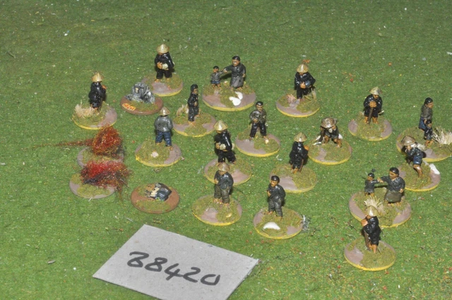 20mm modern / vietnam - civilians 16 figs - inf (88420)