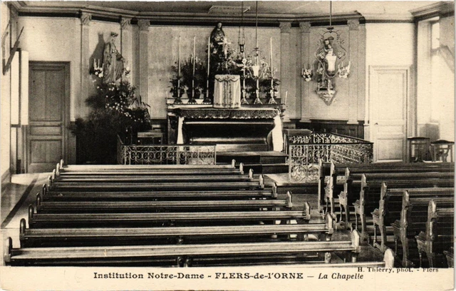 CPA AK Institution N.-D. - FLERS-de-l'Orne - La Chapelle (356037)