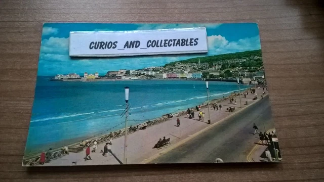 The Promenade Weston Super Mare Colourmaster Postcard PT6247 posted 1973