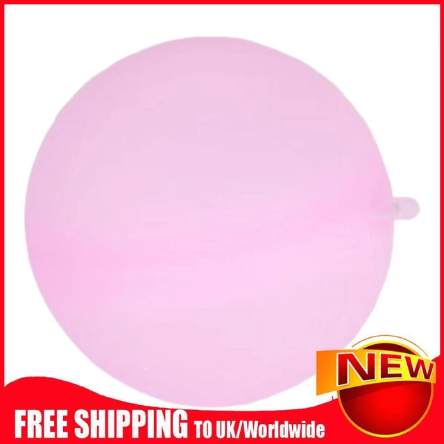 Absorbent Ball Reusable Summer Water Bomb Pool Party Water Games (Pink)