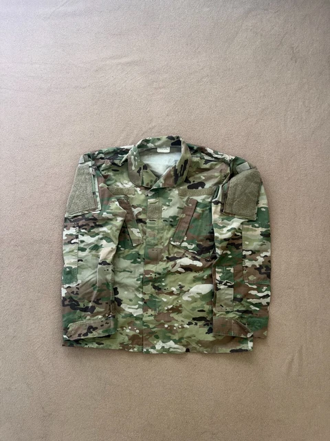 US Army Combat Jacket Top Multi-Cam OCP Medium Regular Great Condition- USGI