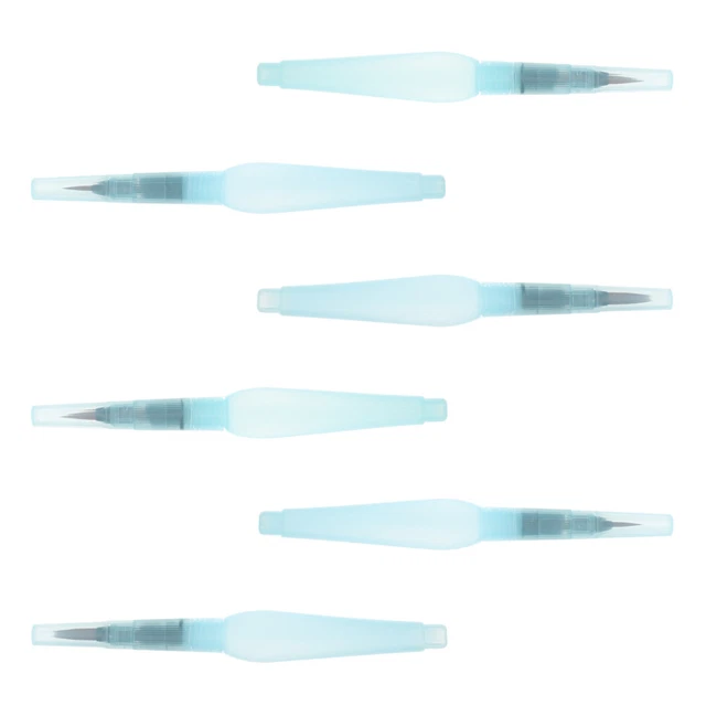 6 Pcs Stylos De Peinture Aquarelle Stylo Plume Pinceaux Pour Enfants Majeur