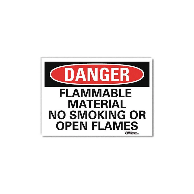 14x10 Sign LYLE U3-1496-RD_14X10 DANGER Sign,10inx14in,Reflctv Sheeting 34MV39 £15 ...