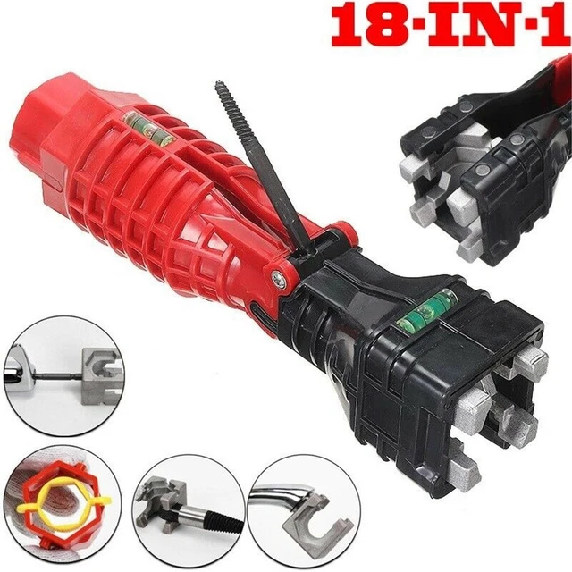 Utensili idraulici proprietari di case chiave tubo acqua rubinetto installatore lavandino pinze inferiori