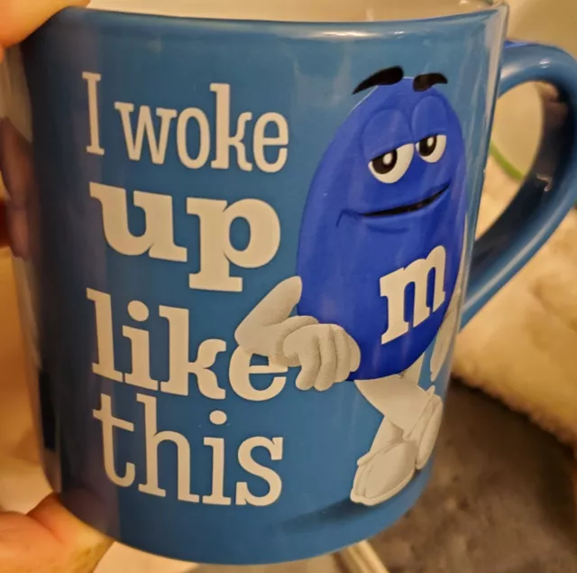 M&M's Blue Candy Coffee Cup/mug