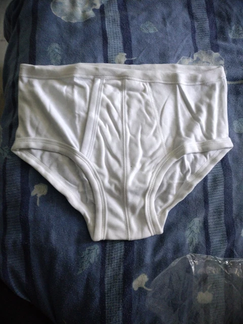 Slip Kangourou Homme Sloggi - Pack De 1, Taille XS - Blanc Basique En Microfibre Coton