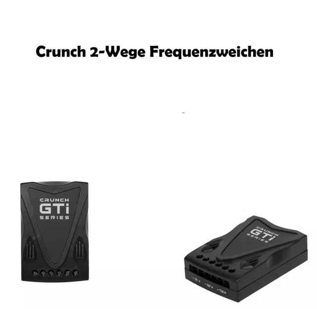 2-Wege Frequenzweichen Crunch GTi Weichen für Komposystem Paarpreis