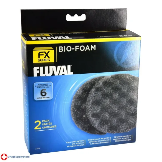 RA Fluval  Bio-Foam Pads for FX Series - 2 pk