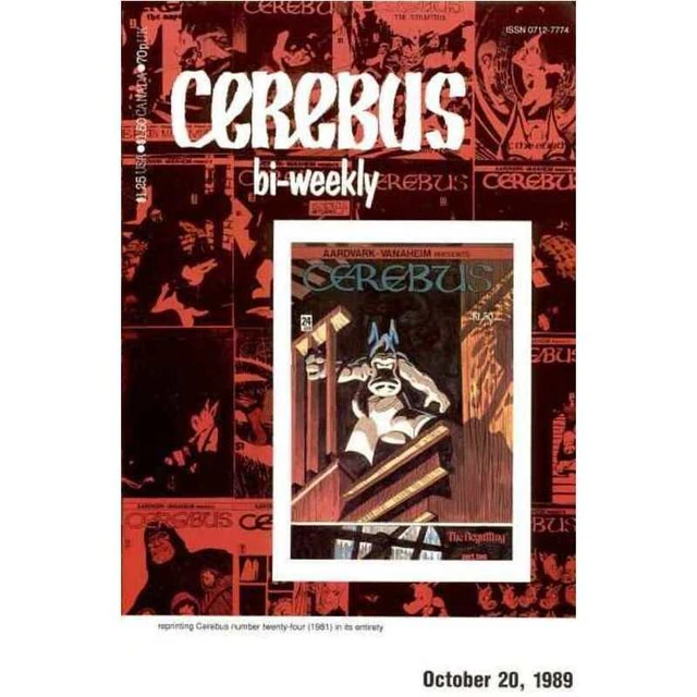 Cerebus Bi-Weekly #24 in Very Fine + condition. Aardvark-Vanaheim comics [z