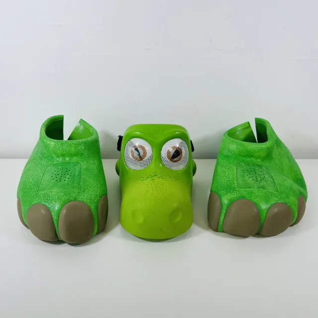Disney Store The Good Dinosaur Arlo Costume Feet Stomping Sounds Shoes And Mask