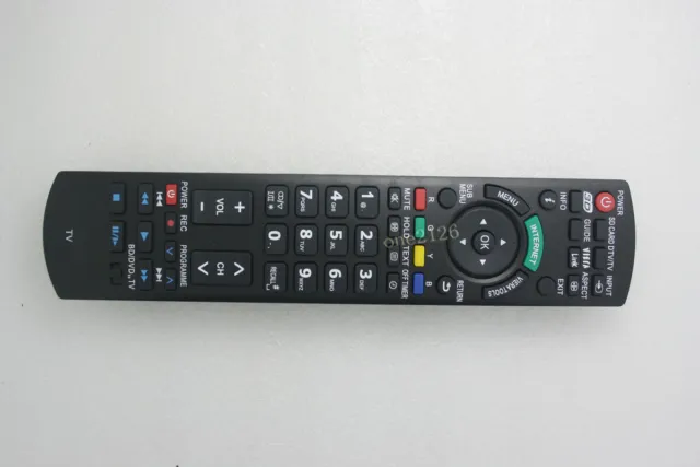 FIT For Panasonic TC-P50X60 TC-P42S1 TC-P60S60 TC-L42U12 LCD TV Remote Control