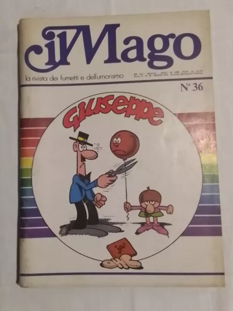 Il Mago La Rivista Dei Fumetti E Dell'umorismo N°36 Marzo 1975