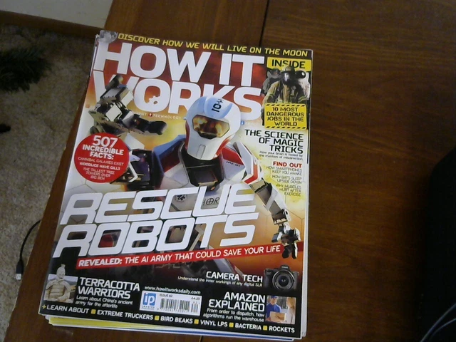 How'd Works HOW IT WORKS Magazine #82 (Rescue Robots) £7.47 - PicClick UK