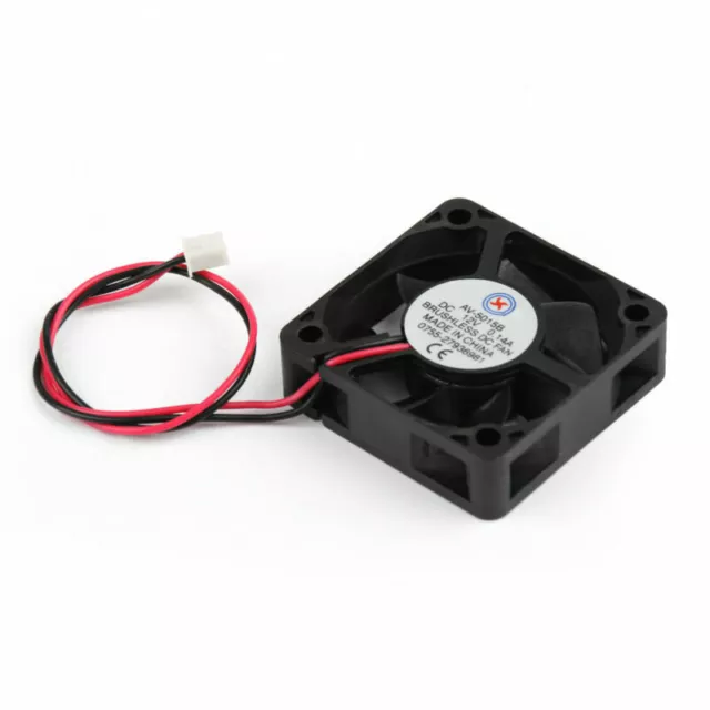 1x DC Brushless Cooling PC Computer Fan 12V 5015B 50x50x15mm 0.14A 2 Pin Wire RA 3