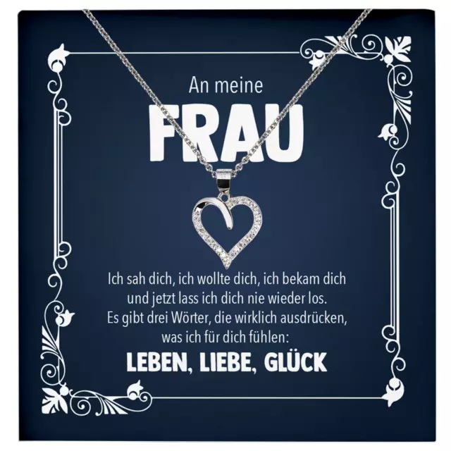 Hochzeitstag Geschenk Ehefrau Schmuck Frauen Valentinstag Geburtstag Idee An Mei